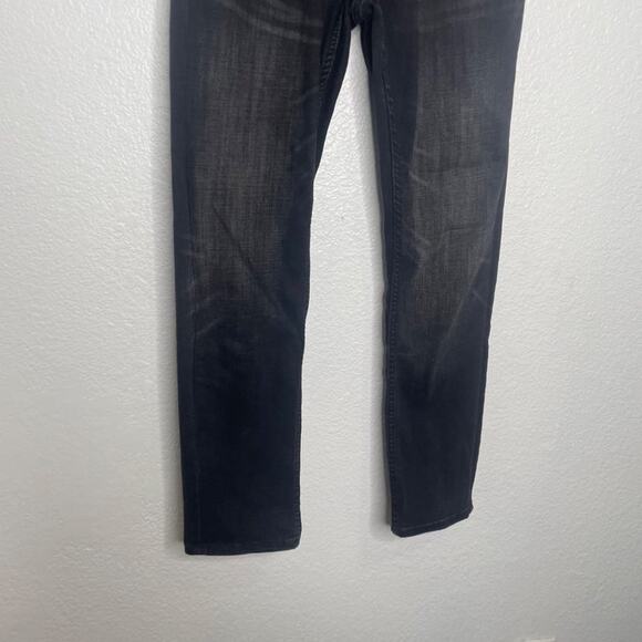 Old Navy Mens Jeans Size 29 Slim Stretch Black Denim Comfort Jeans 29x30 - Picture 8 of 15